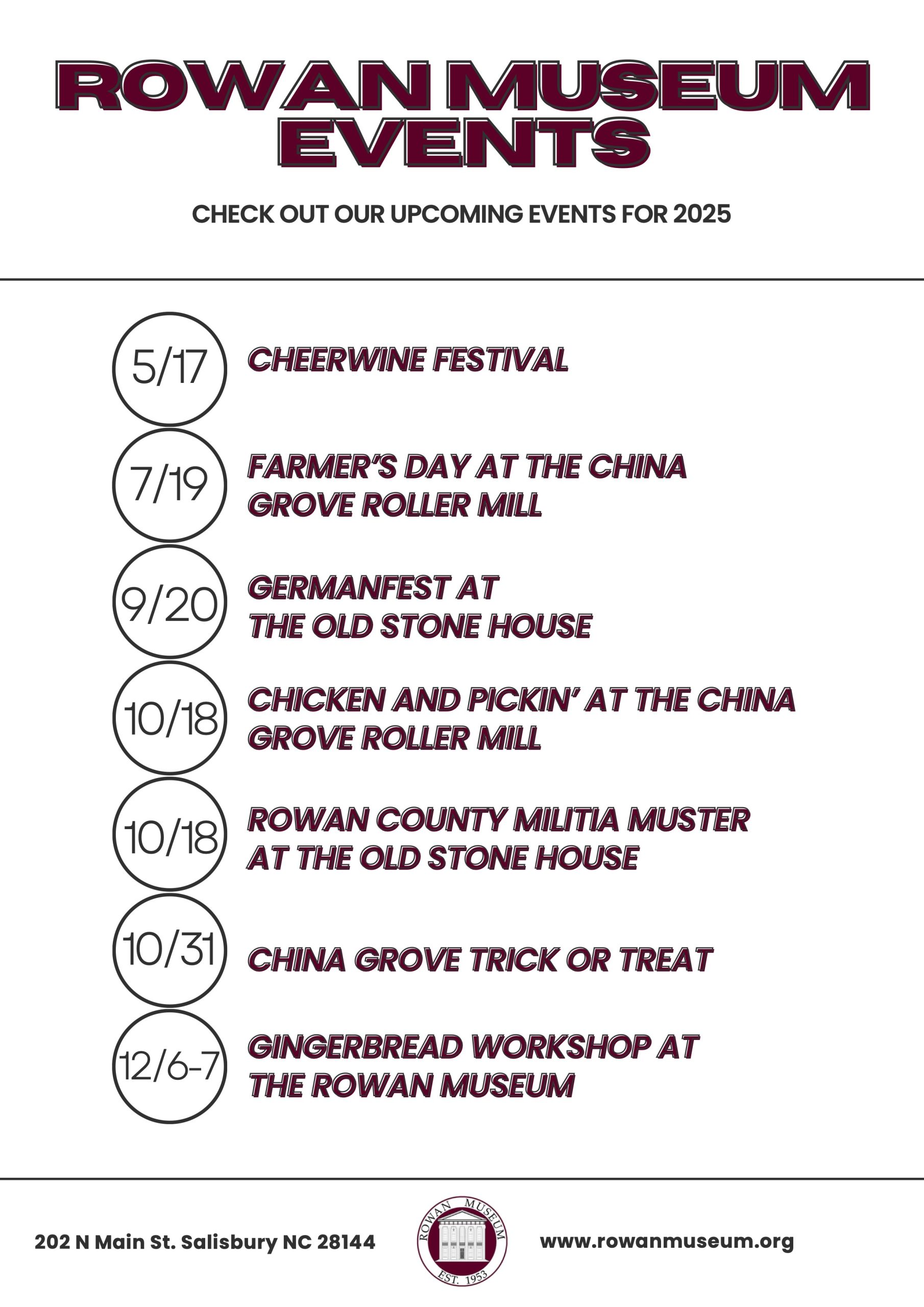 Museum Events