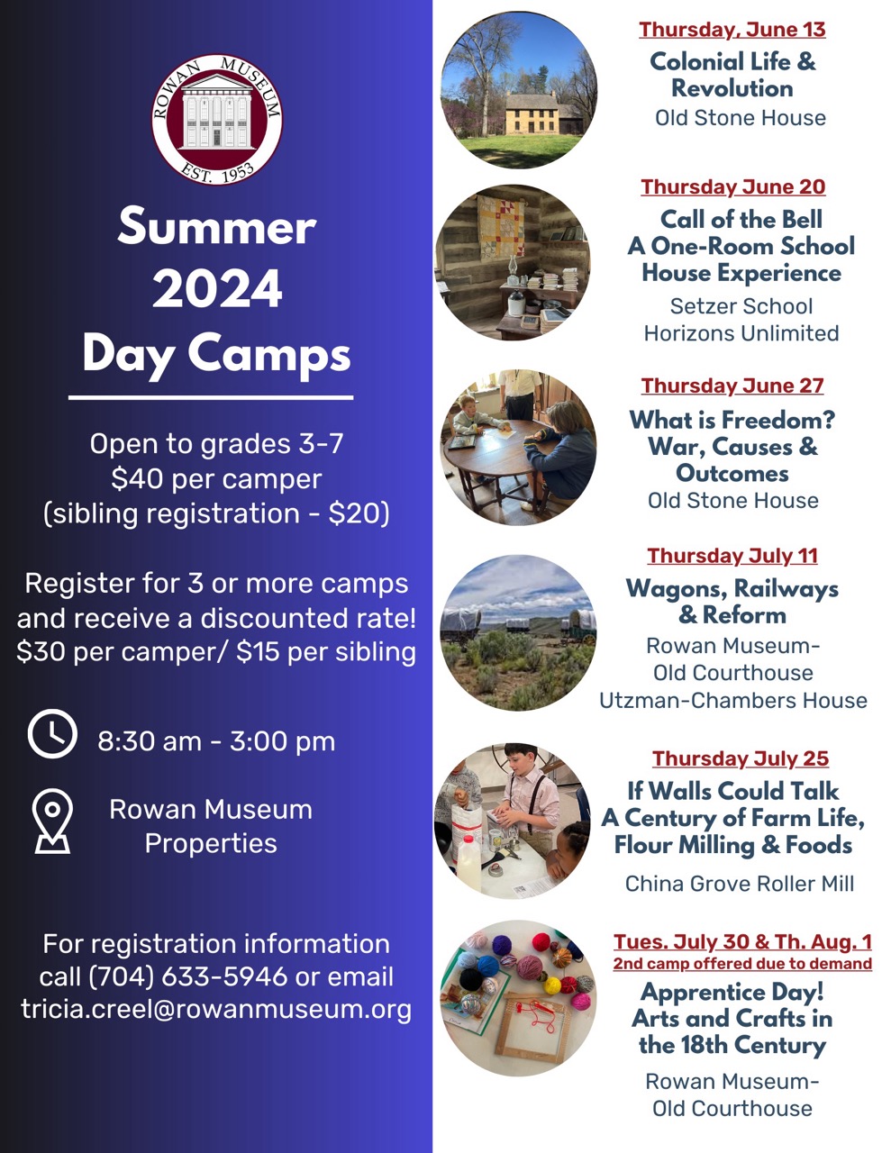 2024 Summer Camps