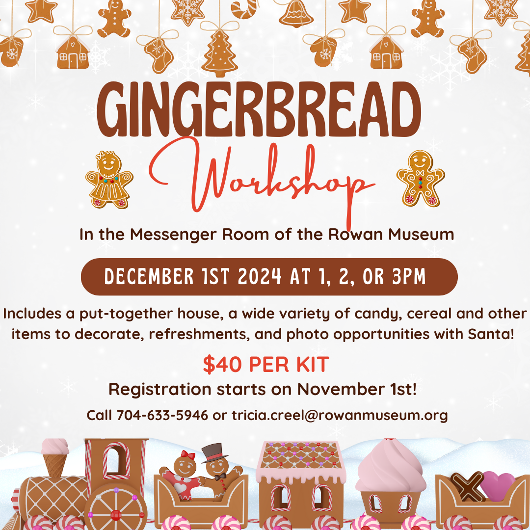 White and Brown Gingerbread House Decorating Party Flyer-3